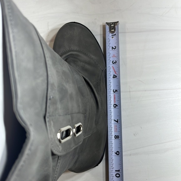 Unbranded Kid’s Riding Boot Gray sz 6 - Picture 6 of 9